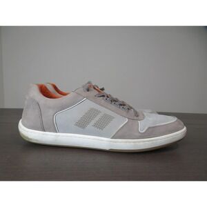 Piloti Shoes Mens Size 14 Gray Nubuck Leather Driving Low Top Casual Sneaker